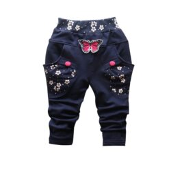 Alternative view of Butterfly Patterned Pants for Baby Girl