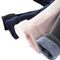 Alternative view of Girls Winter Elastic Leggings