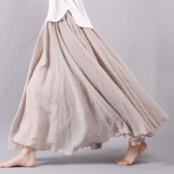 Alternative view of Women's Pleated Flare Maxi Skirt