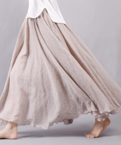 Alternative view of Women's Pleated Flare Maxi Skirt