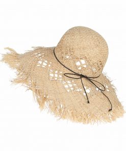Boho Style Women's Straw Hat with Large Brims