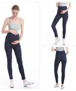 Alternative view of Women's Casual Style Maternity Leggings / Turtleneck