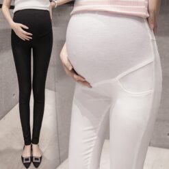Women's Casual Style Maternity Leggings / Turtleneck