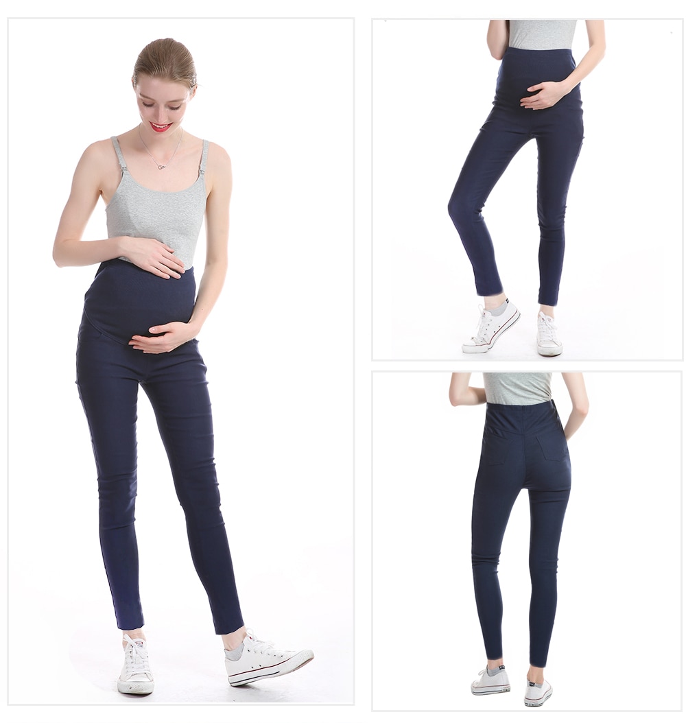 Women's Casual Style Maternity Leggings / Turtleneck