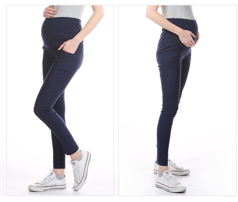 Women's Casual Style Maternity Leggings / Turtleneck